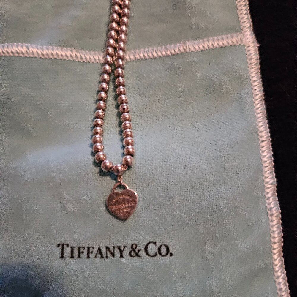 Tiffany & Co beaded necklace